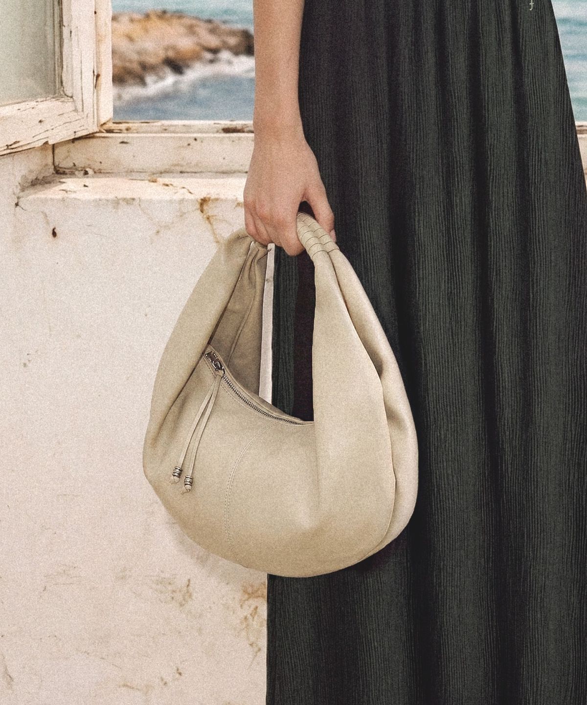 폴뉴아(FOLNUA) ANGE BAG (LIGHT BEIGE)