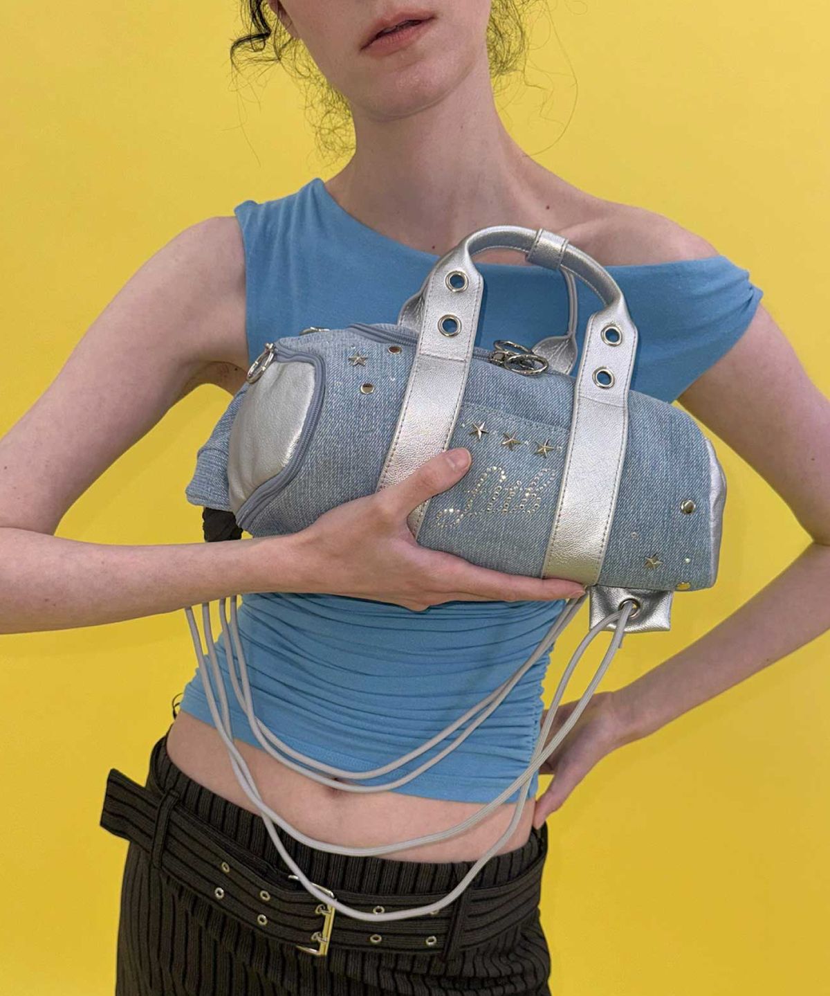 필인더블랭크(FILLINTHEBLANK) Gig 3-way Bag (denim)(blue)