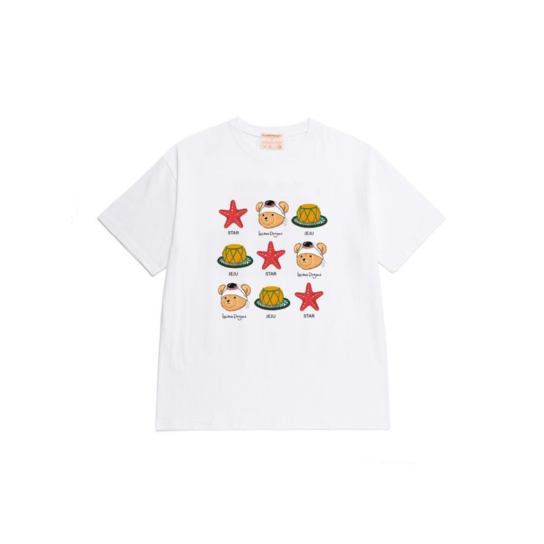 Starfish Sea Club T-shirt - White