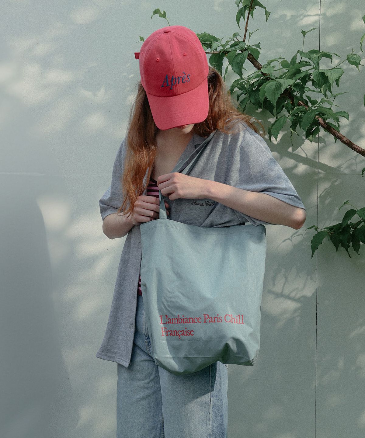호텔파리칠(HOTEL PARIS CHILL) Sun Kissed Shoulder Bag (Mossy Tree)