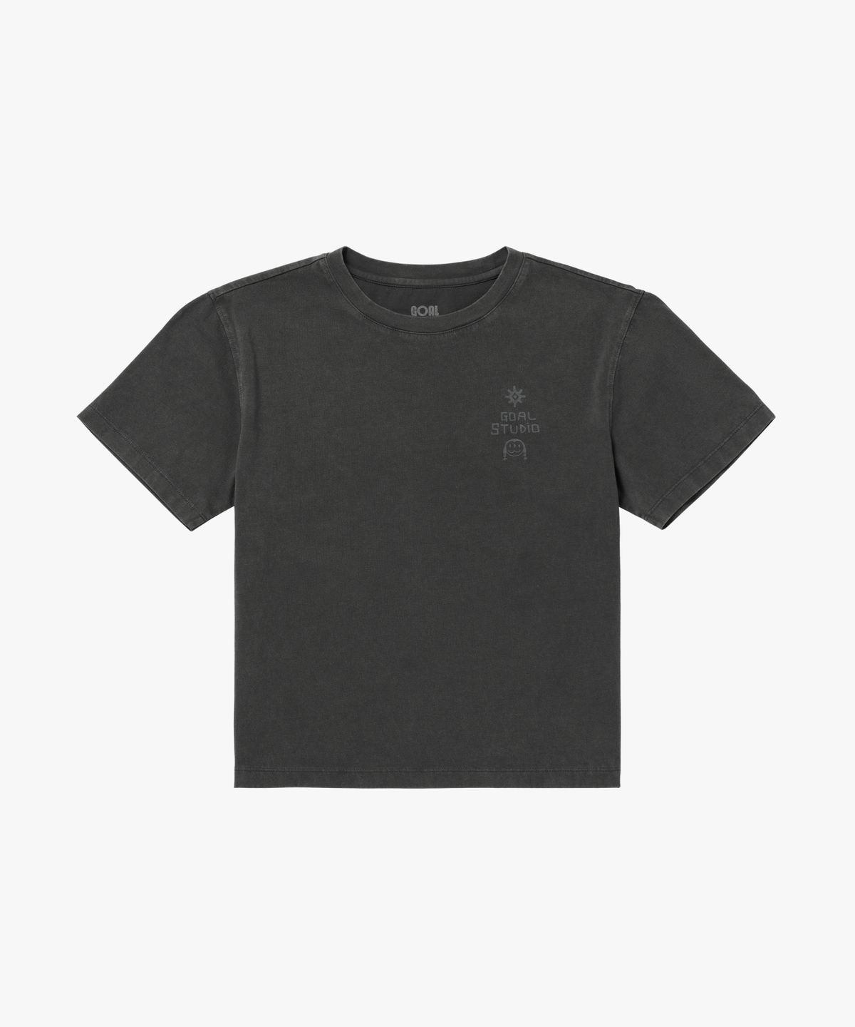 골스튜디오(GOALSTUDIO) WS NOVO TEE-CHARCOAL