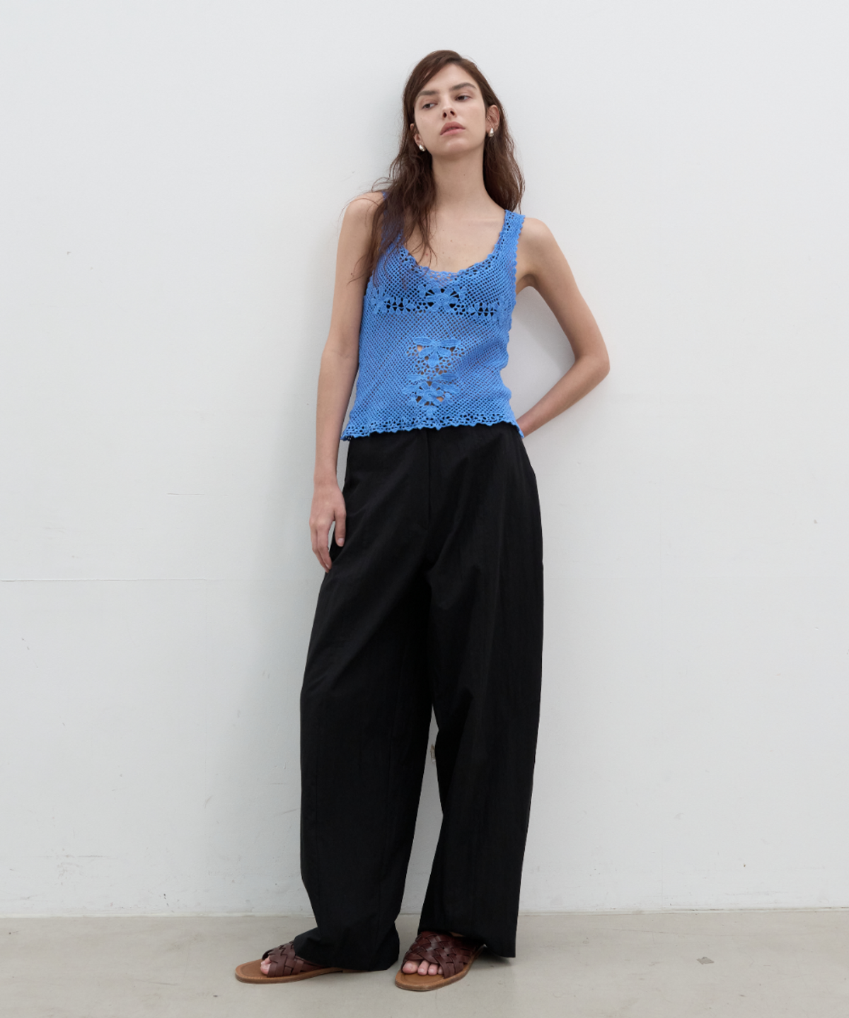 서란(SEORAN) Pocket Balloon Line Pants_Black