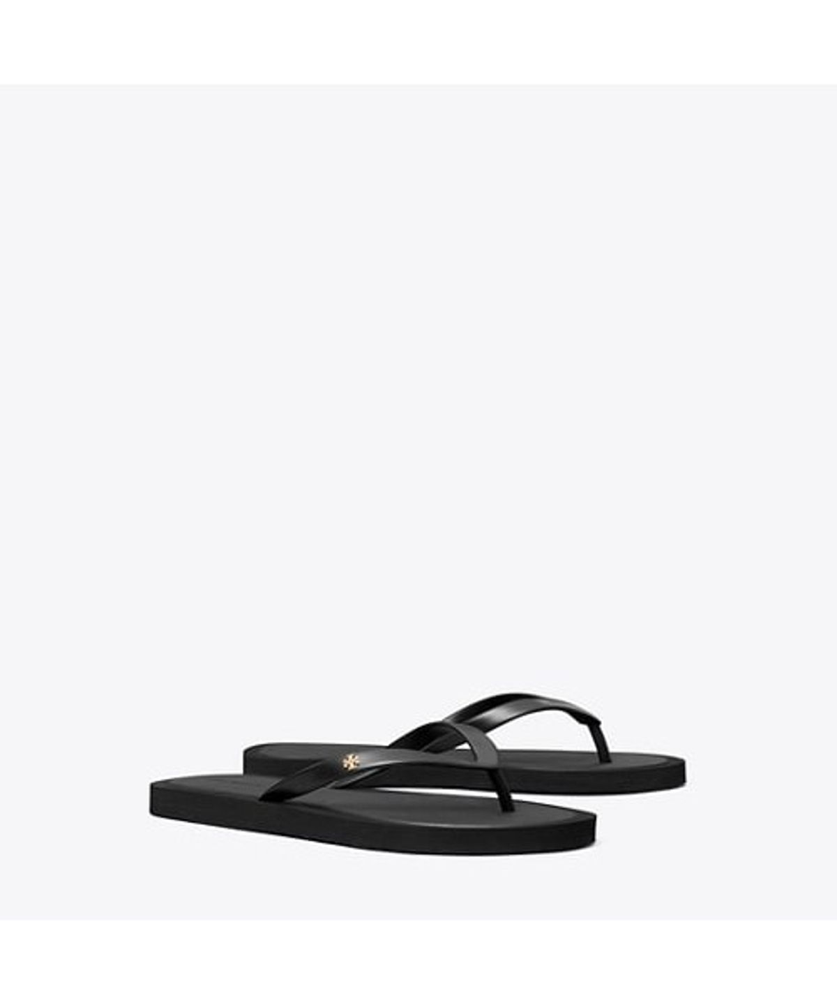 토리버치(TORYBURCH) 키라 패디드 플립플랍 - 퍼펙트 블랙 / 골드