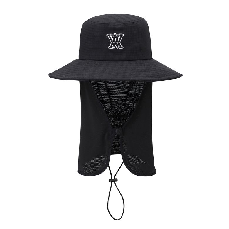 UNI NECK COOLER HAT_BK