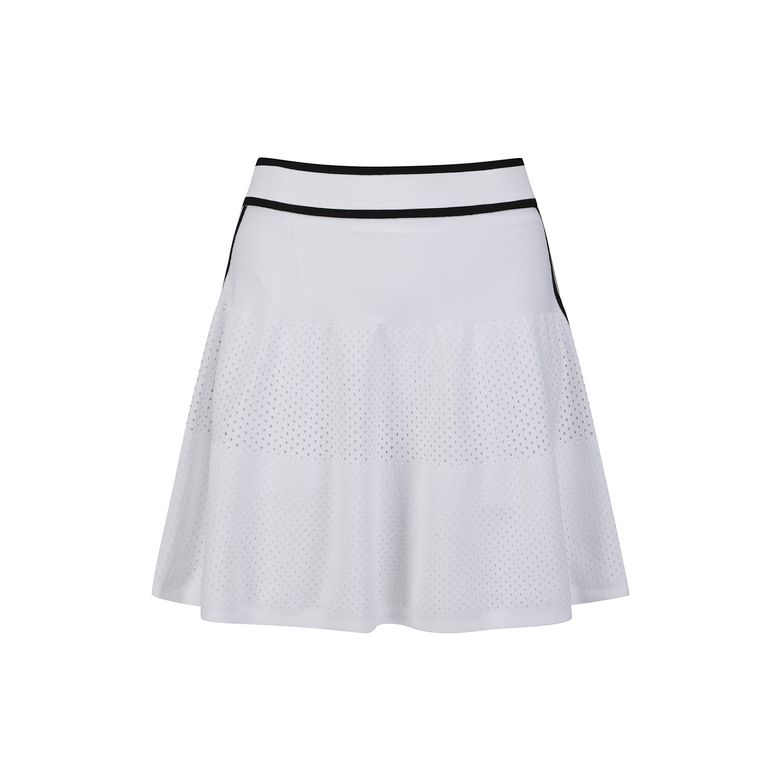 WOMEN SET UP ATHLEISURE KNIT SKIRT_WH