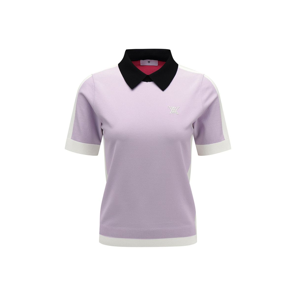 어뉴골프(ANEW GOLF) WOMEN CONTRAST COLLAR SWEATER_LV