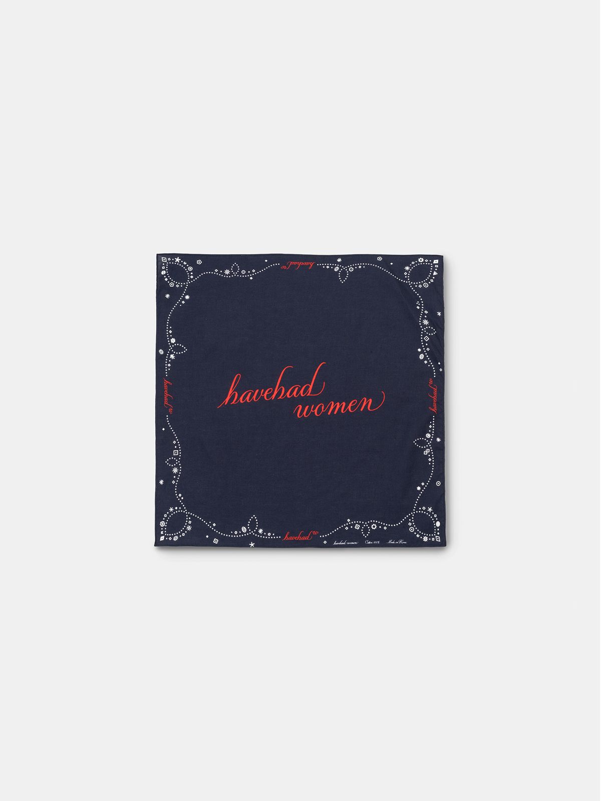 해브해드(HAVEHAD) 스트럭처 반다나 (네이비)
