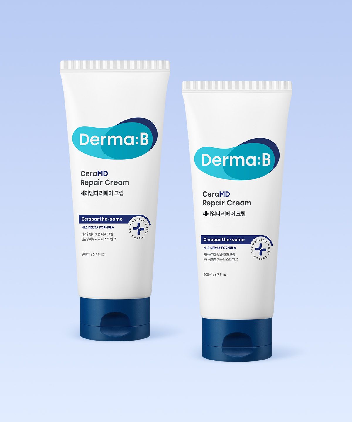 더마비(DERMAB) 세라엠디 리페어 크림 200ML X 2개