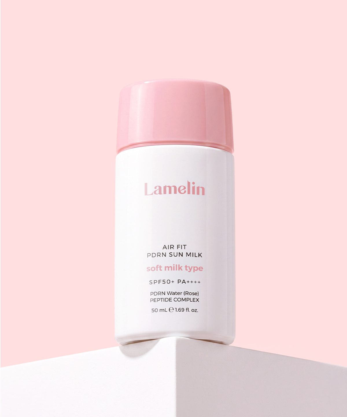 라멜린(LAMELIN) 에어 핏 PDRN 선밀크 SPF50+,PA++++ 50ml