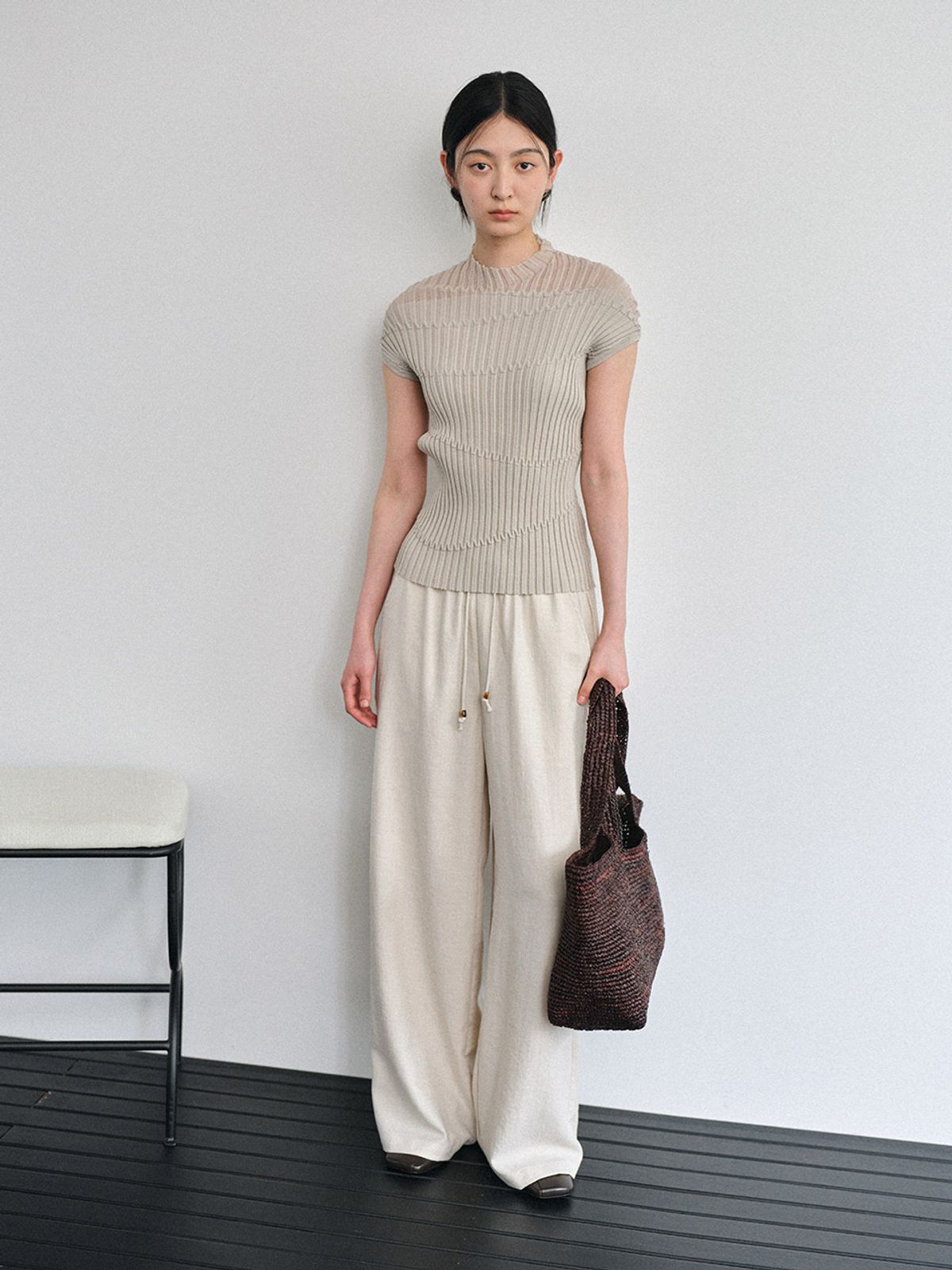헌치(HUNCH) Relaxed String Pants (2color)