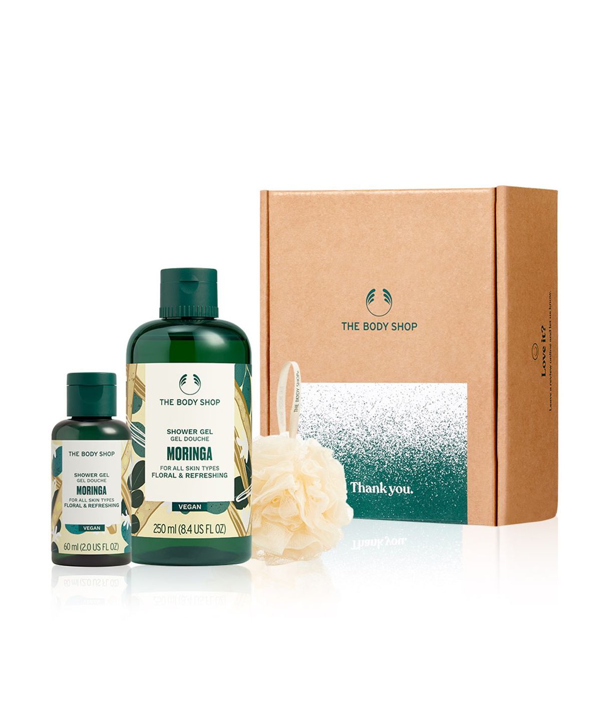 더바디샵(THE BODY SHOP) 모링가 샤워젤 2종 선물세트 (888107)
