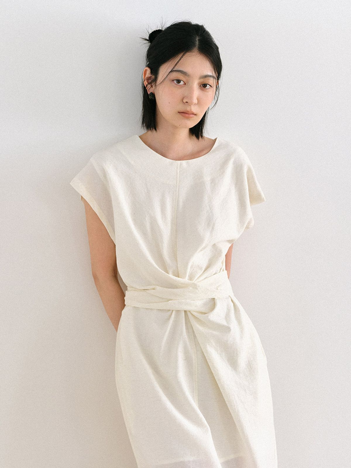헌치(HUNCH) Twist Waist Dress (2color)