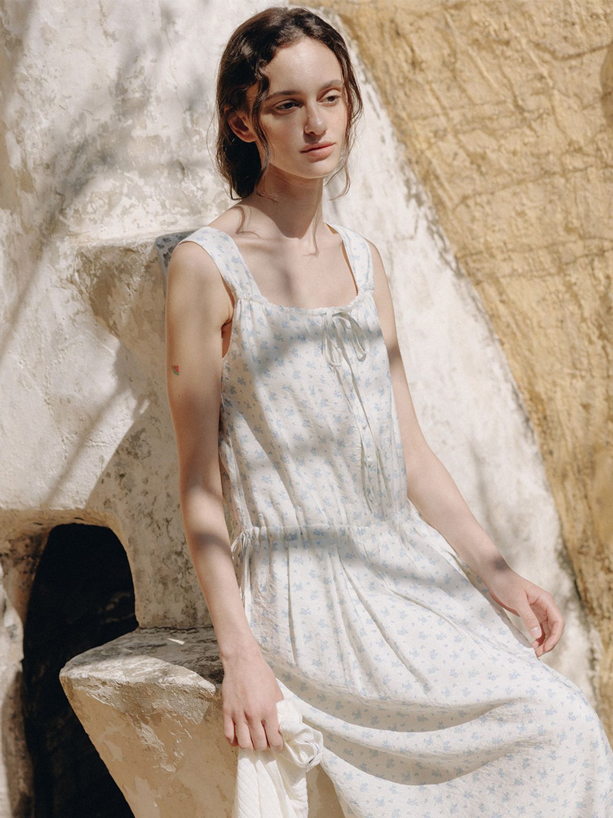 헌치(HUNCH) Floral Print Dress