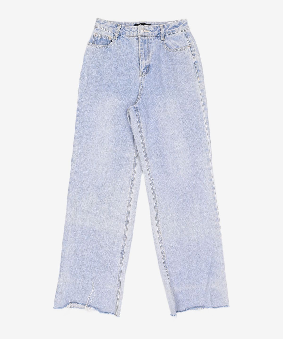 미쏘(MIXXO) 롤업 와이드 데님 MIWTJC817J 24