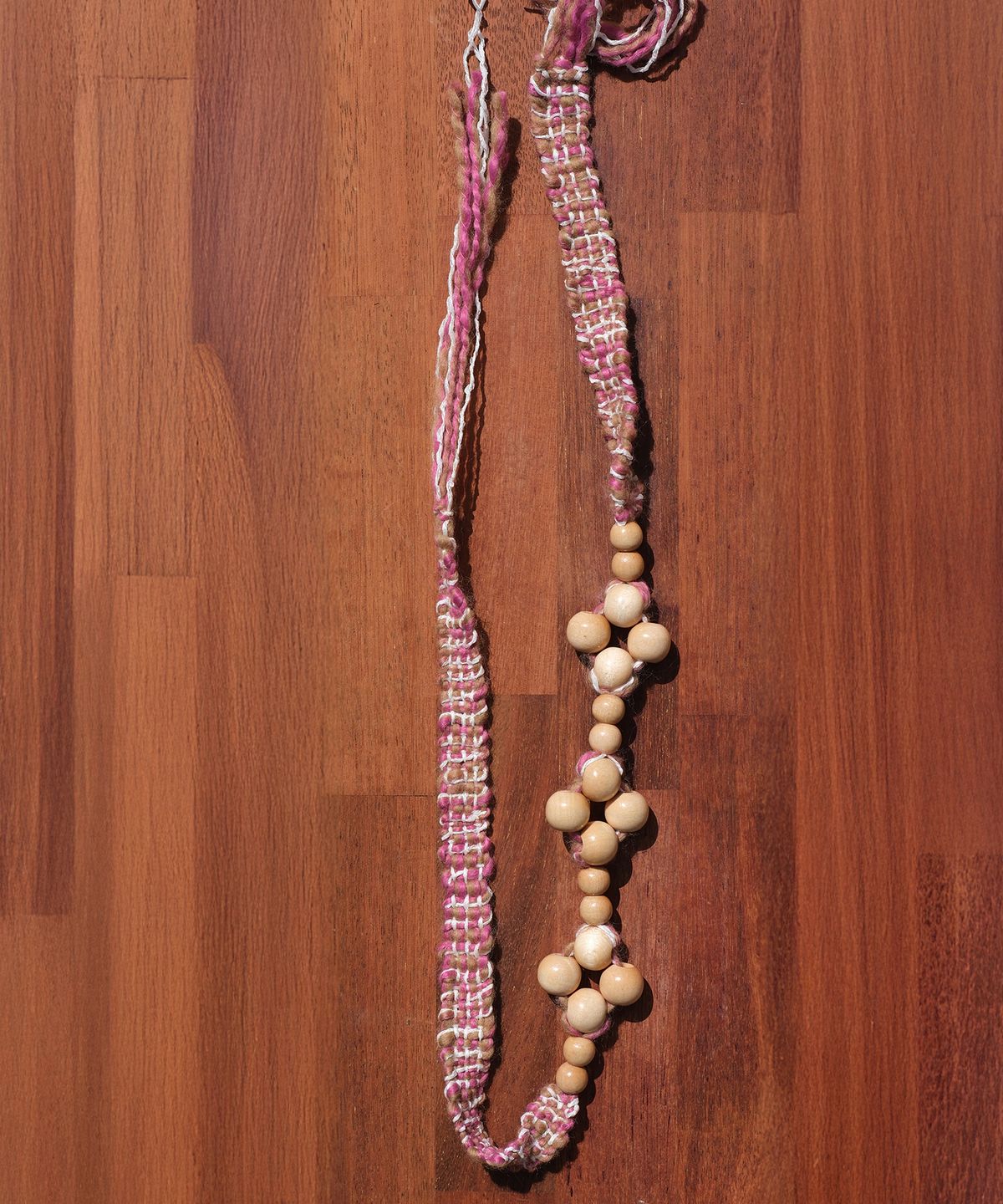 러브 크레이지 와일드 맨(LOVECRAZYWILDMAN) KNOT WOOD BELT Multi