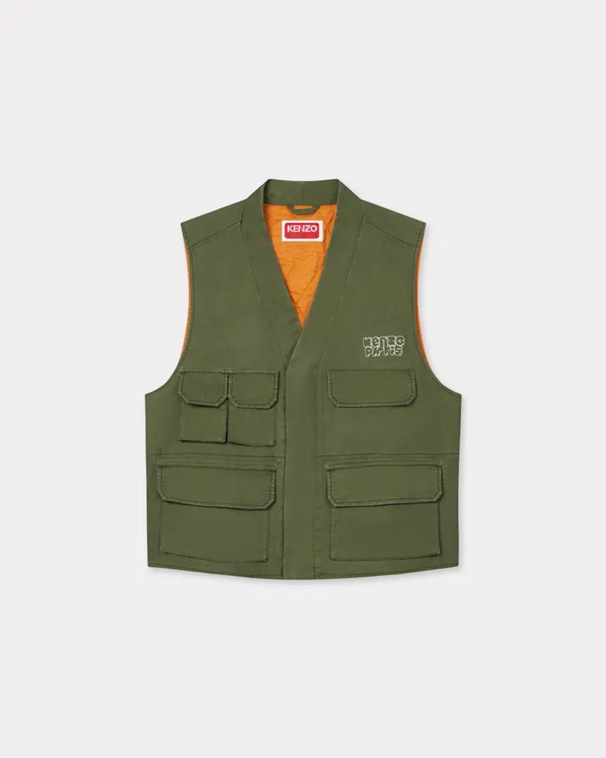 겐조(KENZO) 남성 하이써머 엘리펀트 멀티포켓 질렛_K256AMVH01KAX