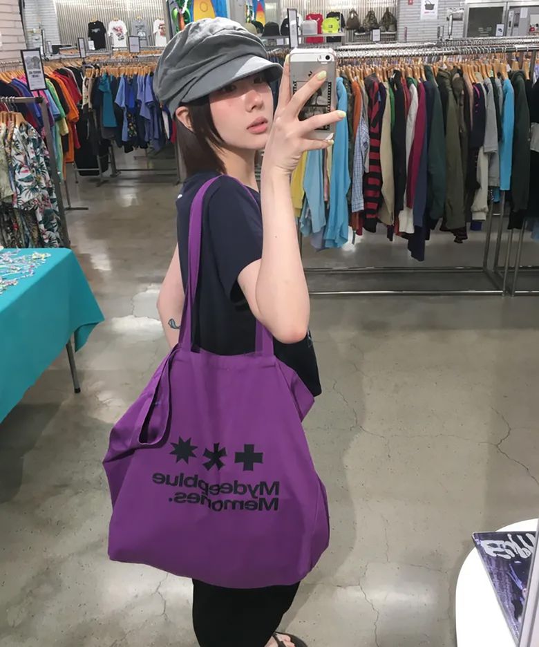MM LOGO ECO BAG_Purple