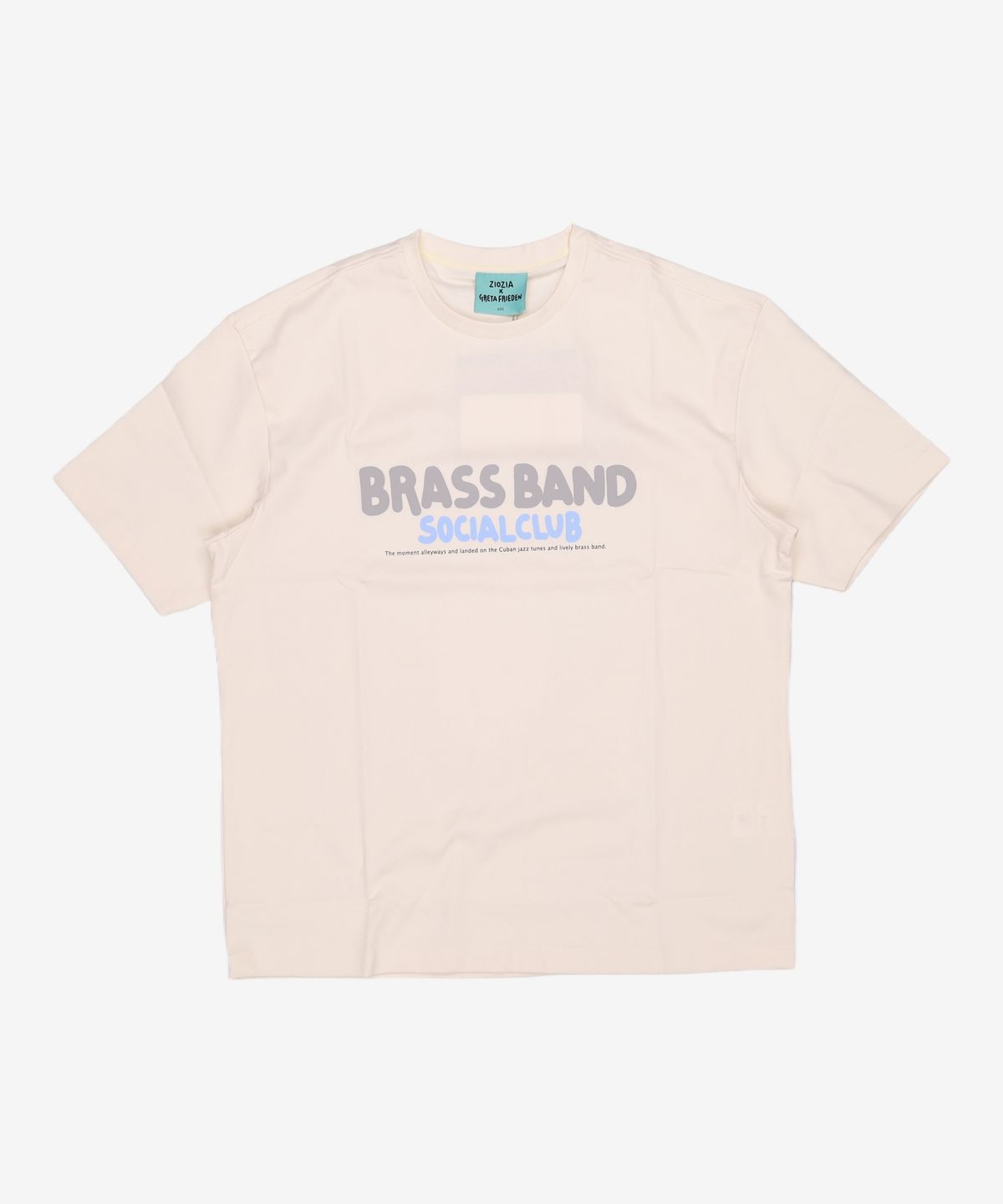 지오지아(ZIOZIA) 그레타프리든 콜라보 오버핏 반팔티_AEC2TR3201 105
