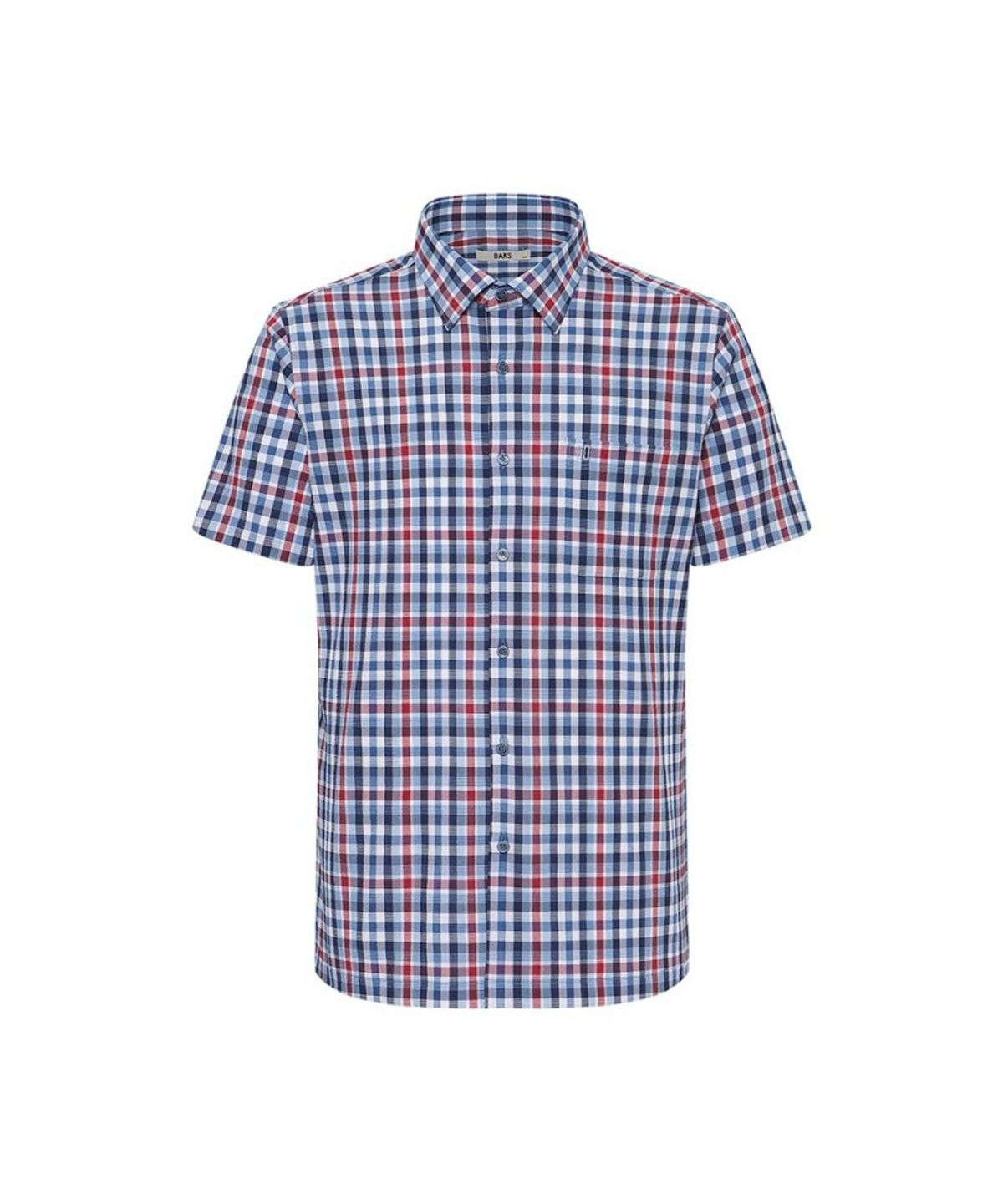 닥스셔츠(DAKS SHIRTS) 노케어 울혼방 스트레치 스몰체크셔츠_DMS3SHCS120N1