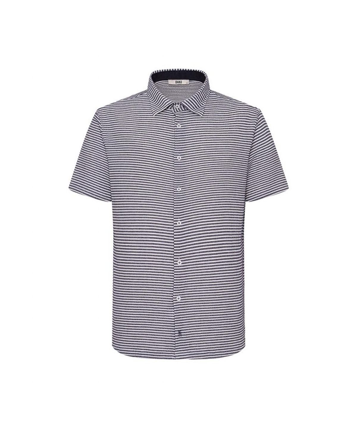 닥스셔츠(DAKS SHIRTS) 케어 면혼방 시어서커 스트레치 스트라이프셔츠_DMS1SHCS152N1