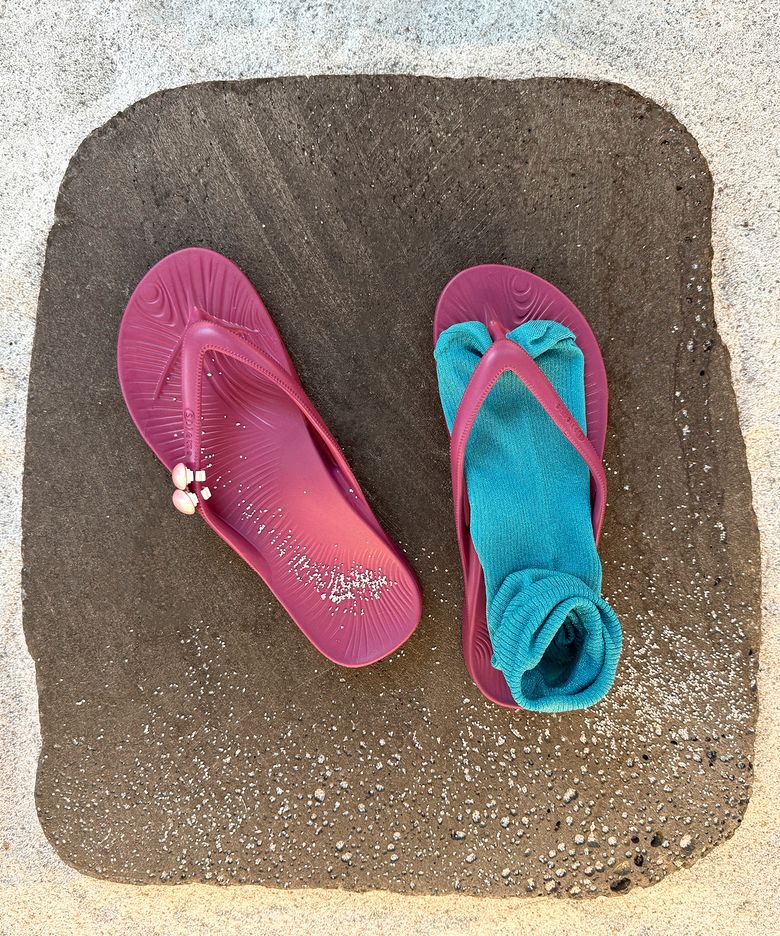 MULGYEOL flip flop_Purple