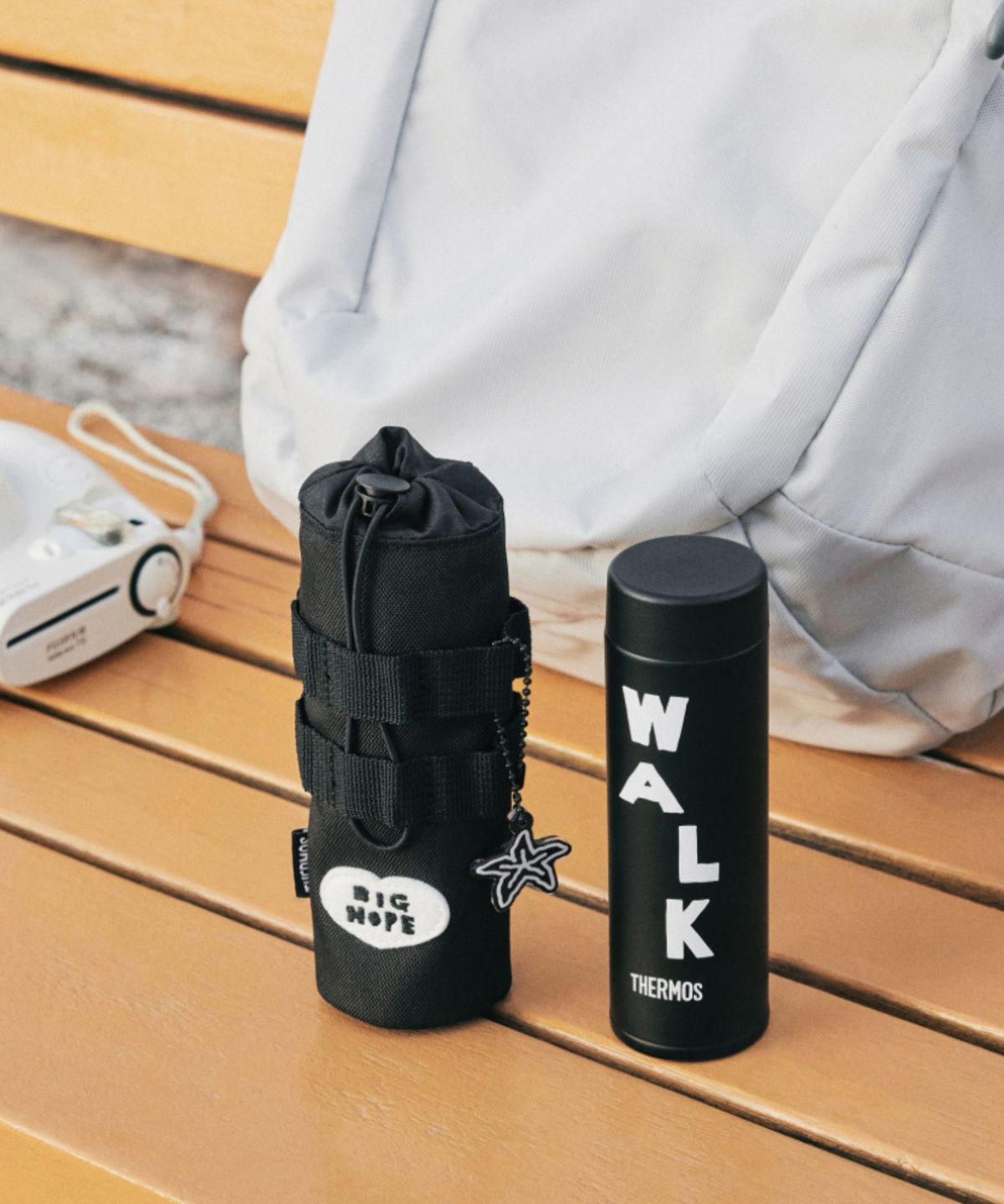 써모스(THERMOS) 이나피스퀘어 보온보냉 아웃포켓 미니 텀블러 TKOA-150KC (150ml)