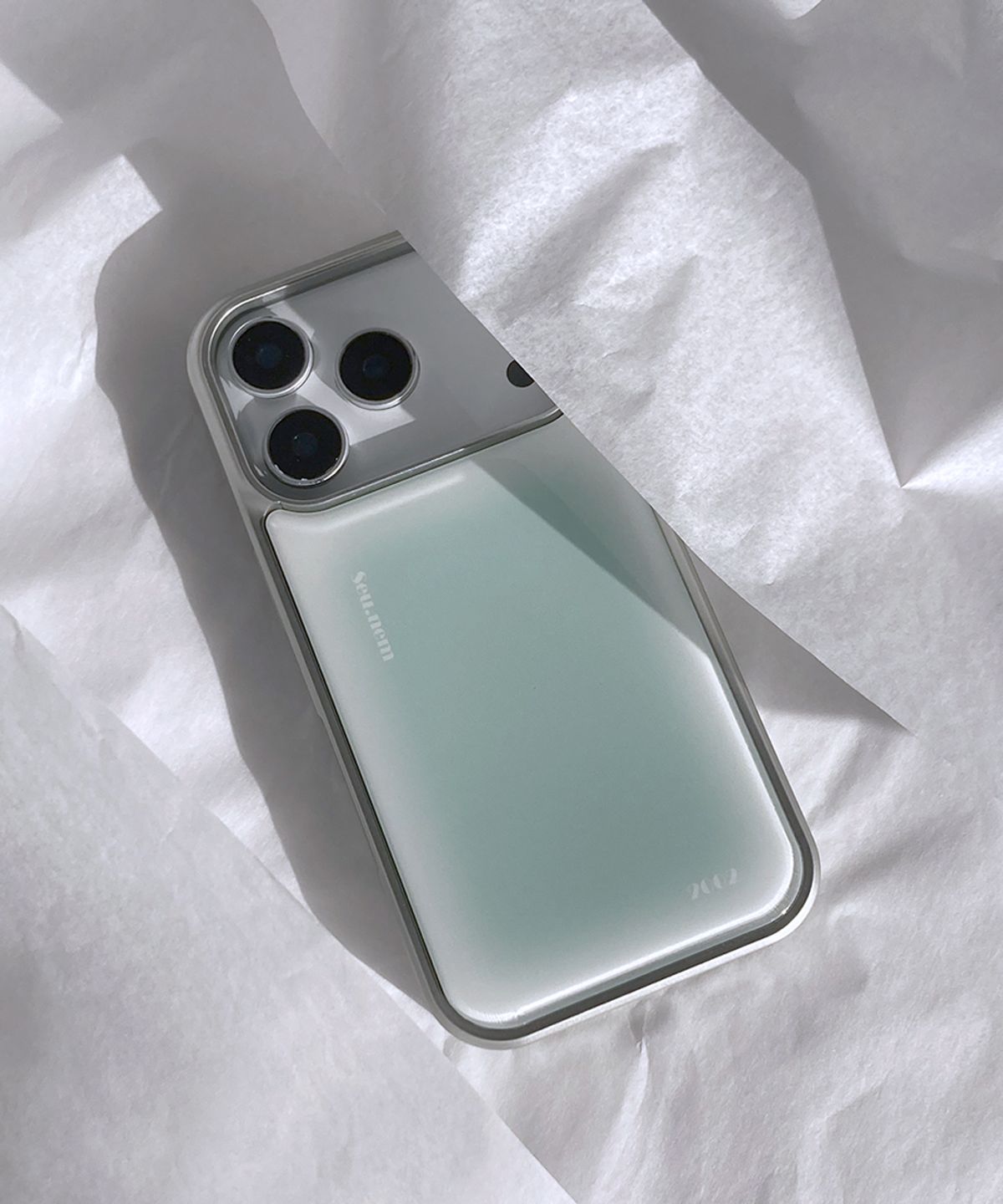 세컨드유니크네임(SECOND UNIQUE NAME) SUN CASE GRAPHIC MIST MINT