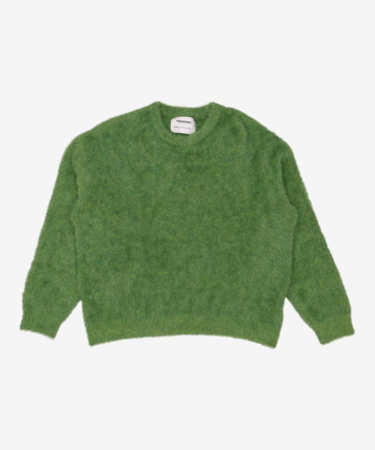 노매뉴얼(NOMANUAL) (시그니처종료)CROPPED HAIRY KNIT - 5 COLOR 105