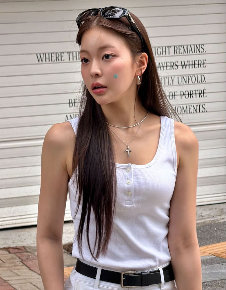 립 헨리넥 탱크탑 326532 [4color]