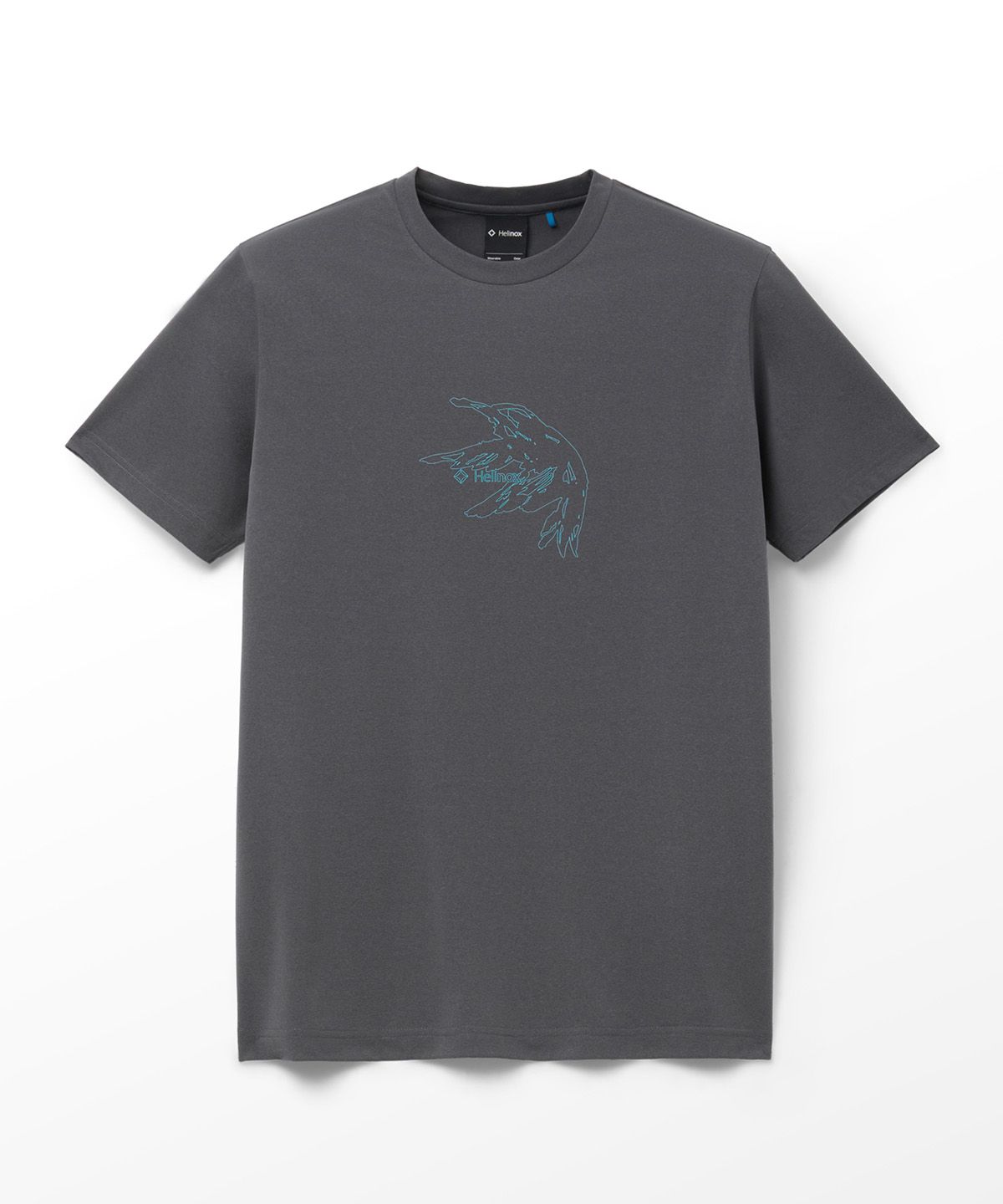 헬리녹스 웨어(HELINOX WEAR) Hummingbird 그래픽 티셔츠_Dark Gray