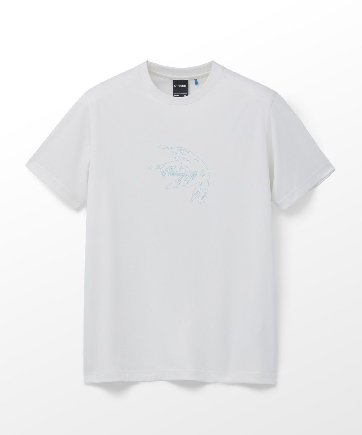 헬리녹스 웨어(HELINOX WEAR) Hummingbird 그래픽 티셔츠_White