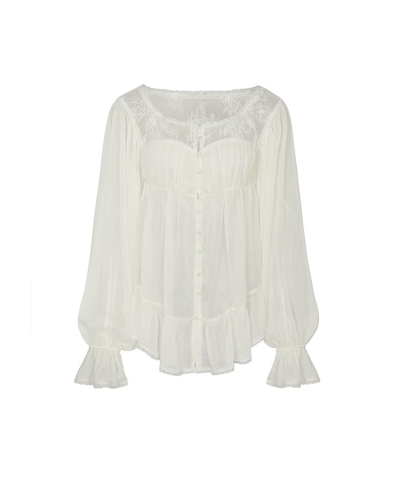 MOONRISE BLOUSE cream
