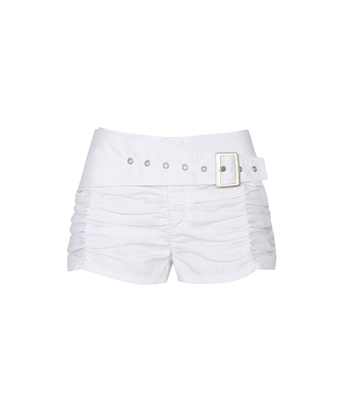 페인오어플레져(PAINORPLEASURE) VIOLA BELTED SHORTS ivory