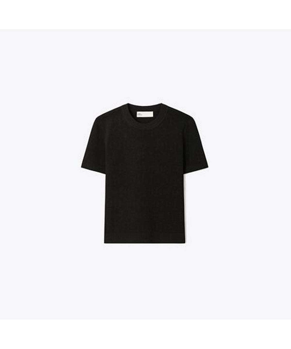 토리버치(TORYBURCH) 티 모노그램 자카드 스웨터 - 블랙