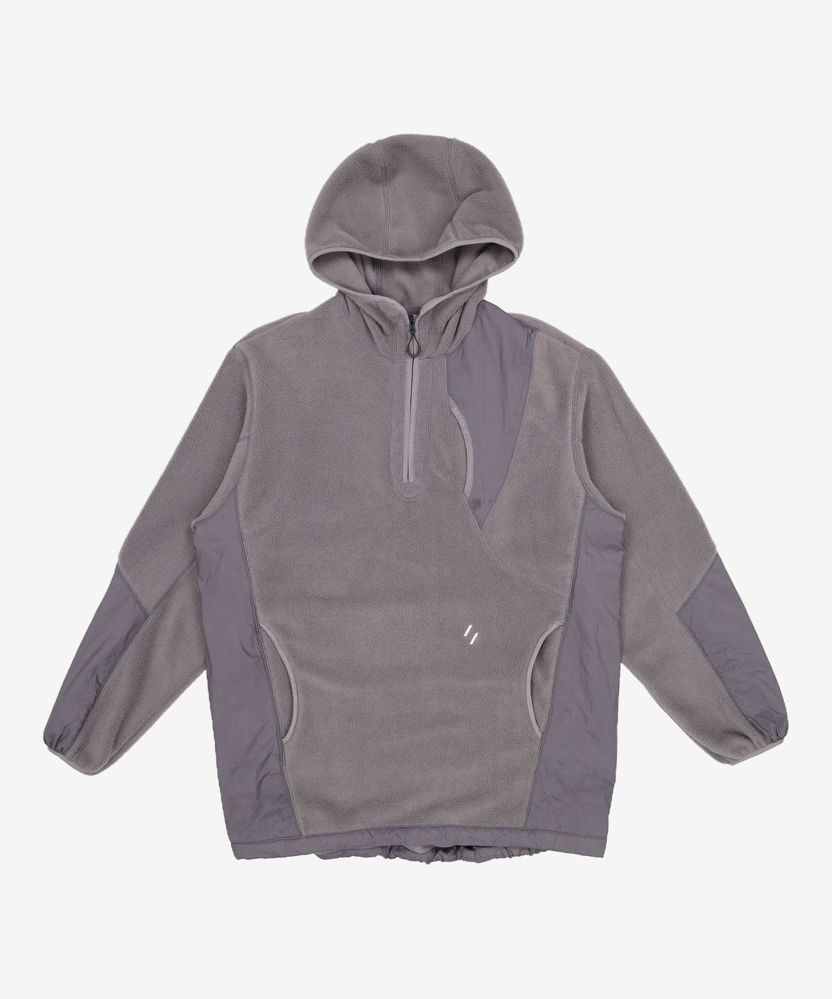 웰터 익스페리먼트(WELTER EXPERIMENT) EXPLORE FLEECE PULLOVER_CHARCOAL_WOL037 M