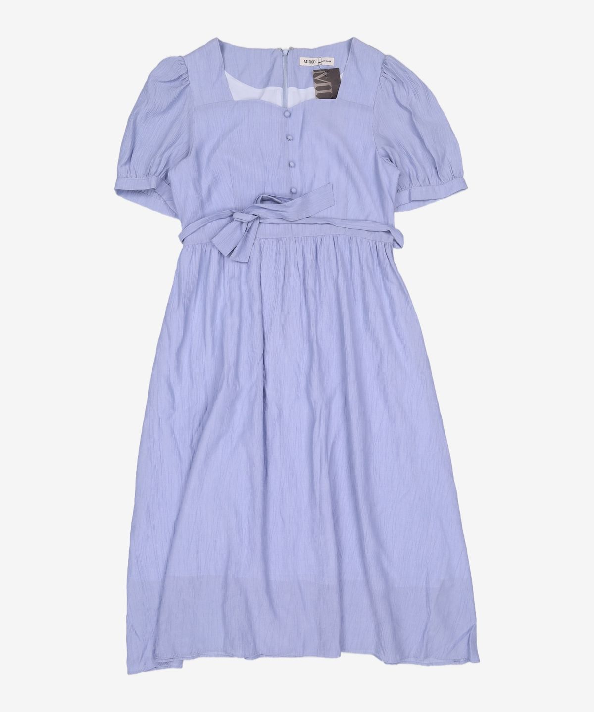 미쏘(MIXXO) 스퀘어넥 조직감 롱원피스 MIWOWC517G M