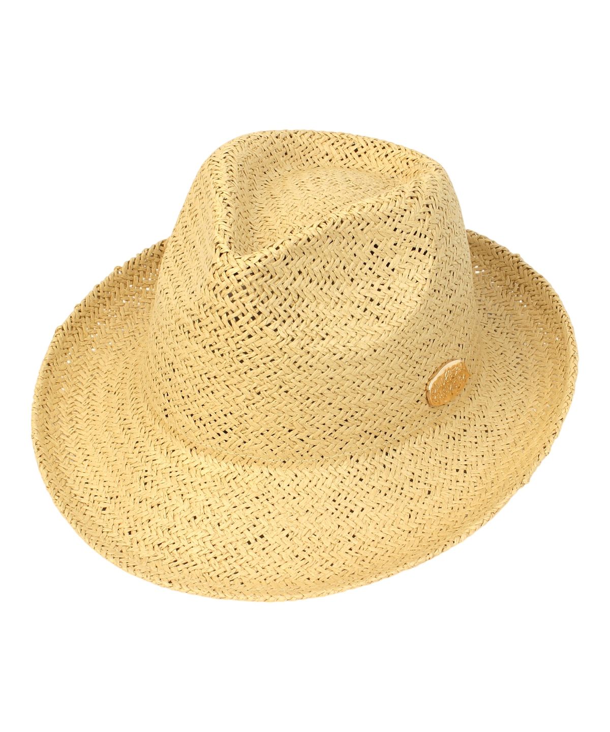 유니버셜 케미스트리(UNIVERSAL CHEMISTRY) BU Summer Beige Simple Long Fedora 여름페도라