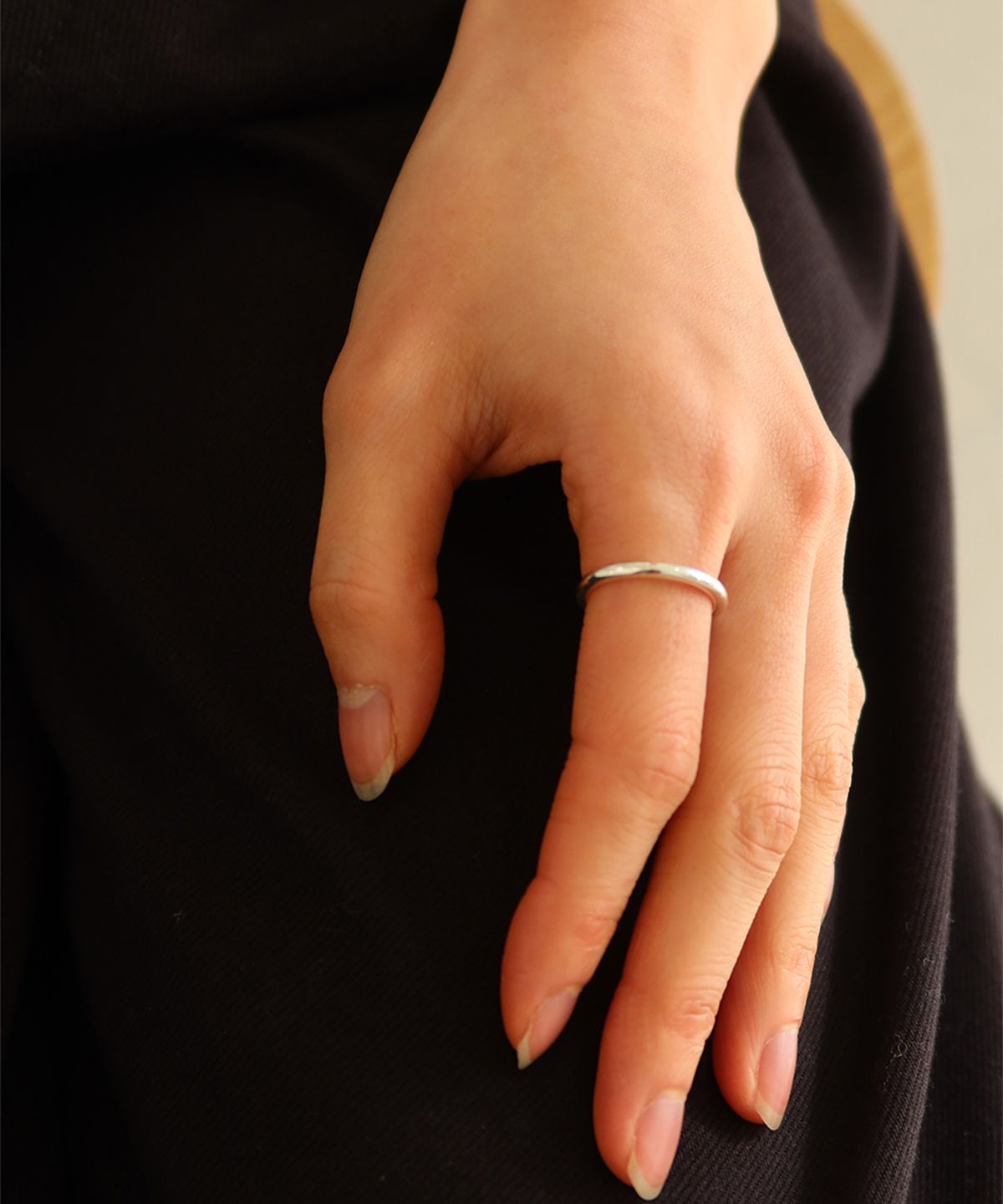 페브오어(FEBOR) Layered ring_silver