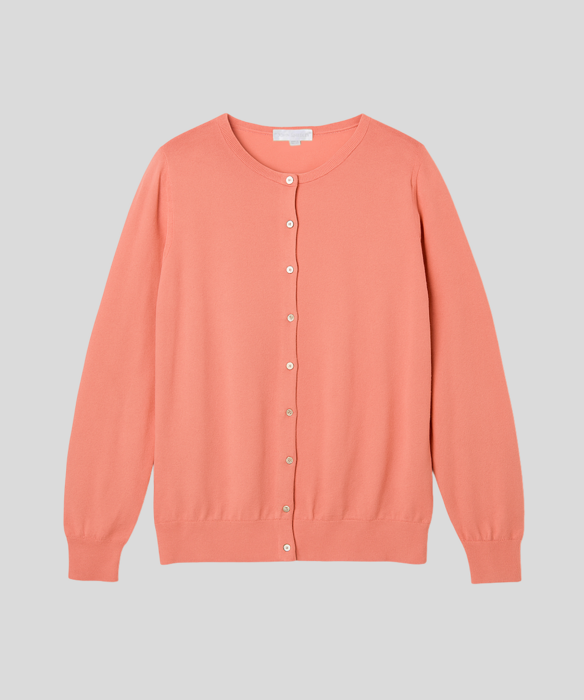 존 스메들리(JOHN SMEDLEY) ISLINGTON Round-Neck Cardigan Sea Island Cotton Knit Heritage Col.2_10 Colors