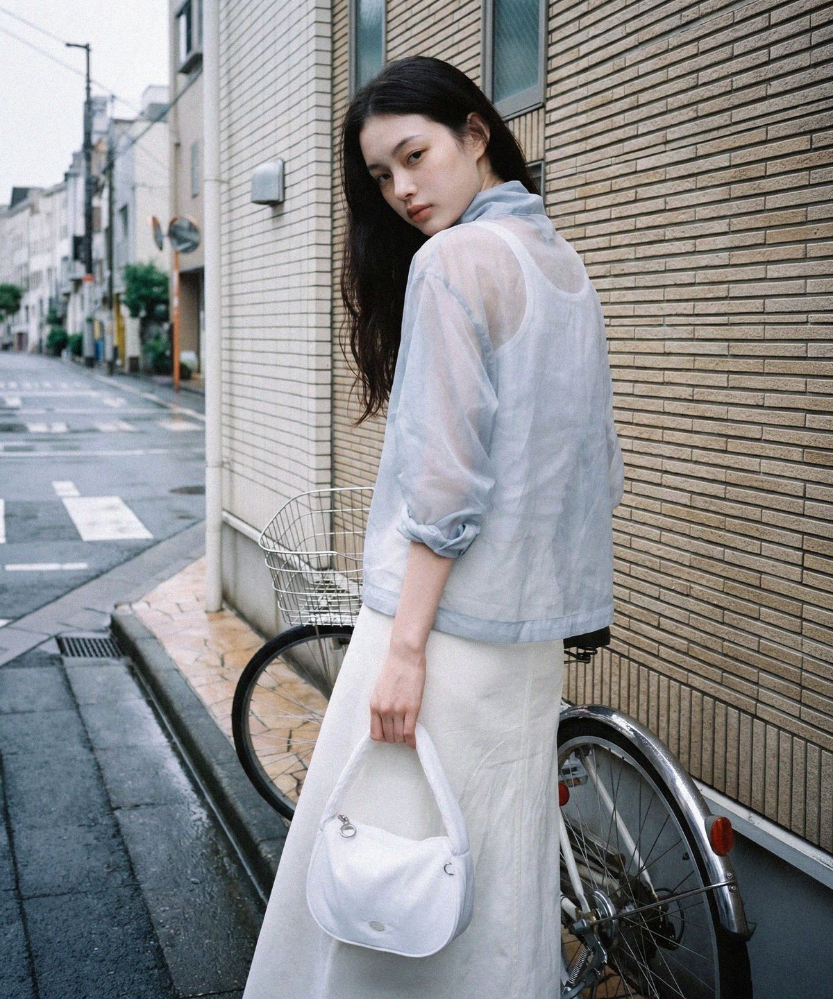 마스마룰즈(MASMARULEZ) Liri mini tote bag_Cloud white