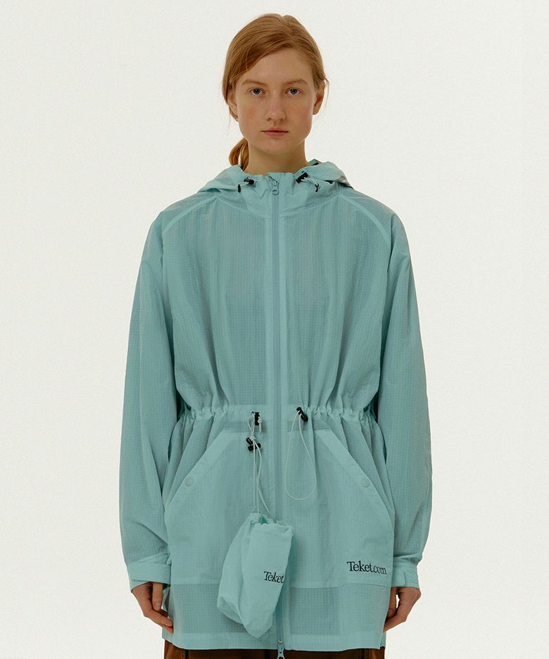 Incur Rain Jacket Light Blue
