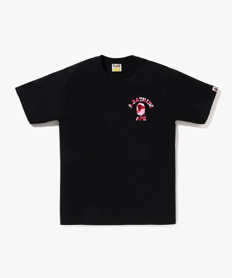 ABC 카모 콜리지 ATS 티셔츠(M) BLACK/PINK
