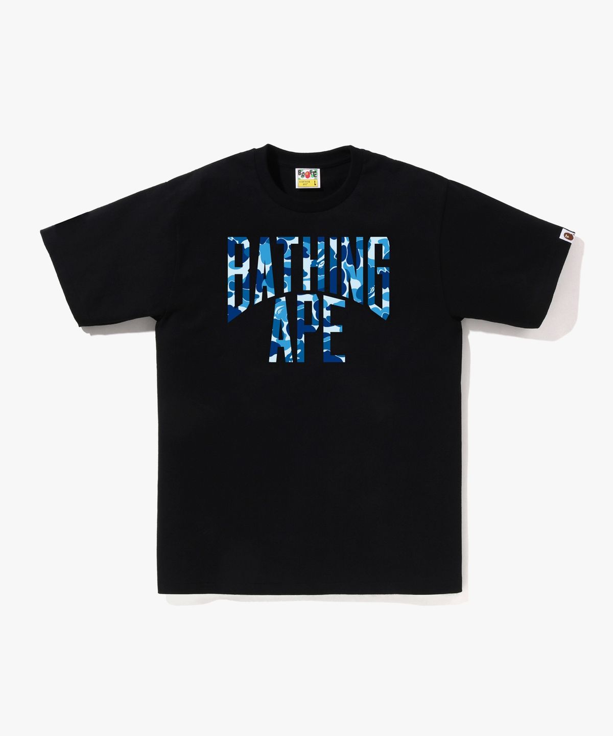 베이프(BAPE) ABC 카모 NYC 로고 티셔츠(M) BLACK/BLUE