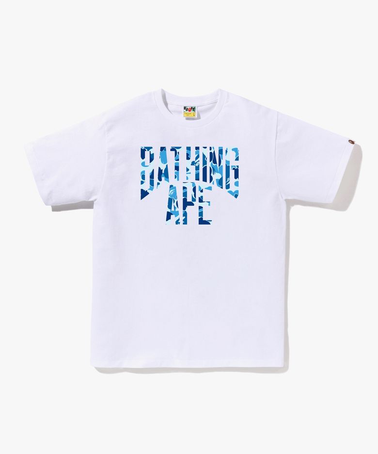 ABC 카모 NYC 로고 티셔츠(M) WHITE/BLUE