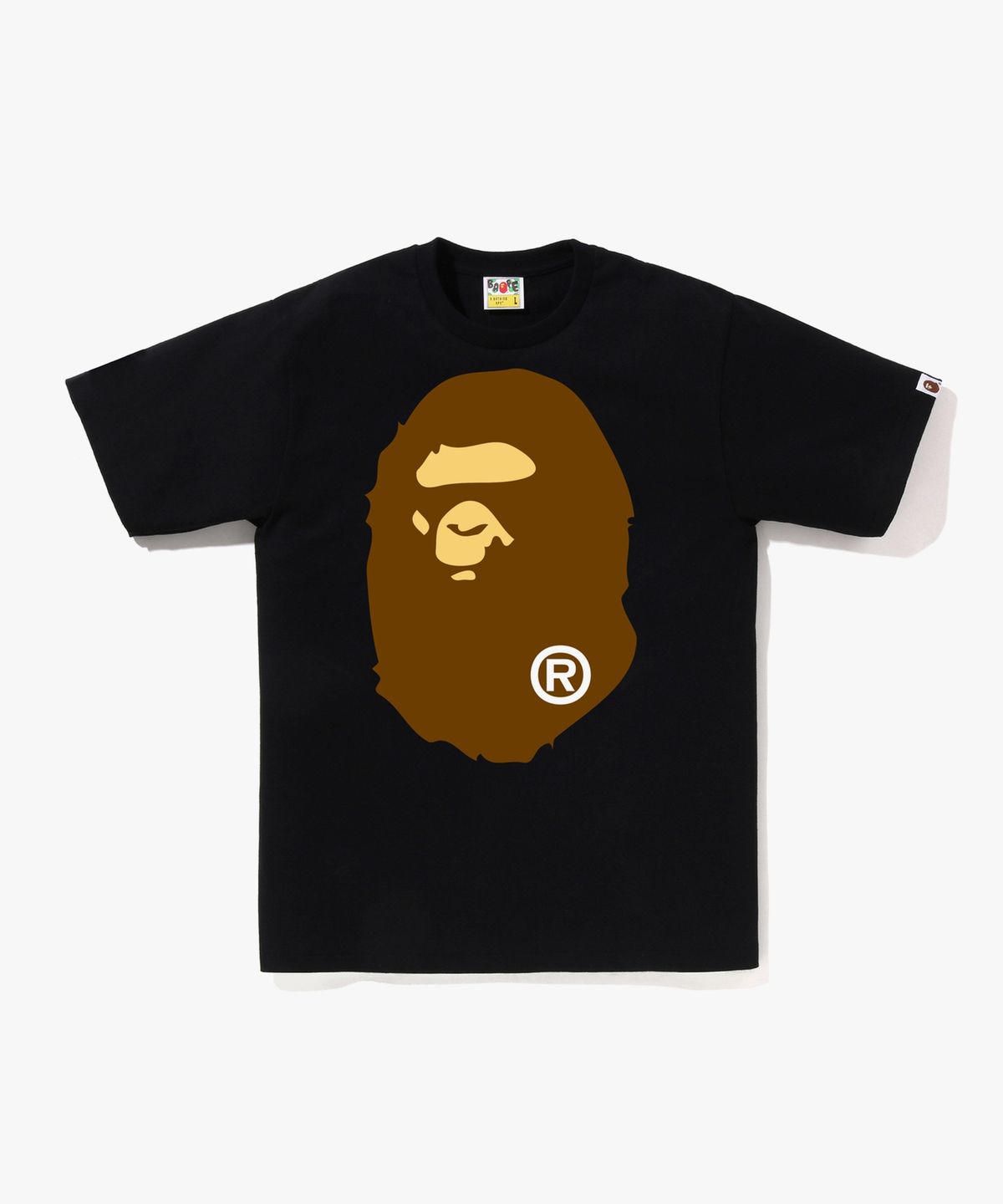베이프(BAPE) 빅 에이프 헤드 티셔츠(M) BLACK
