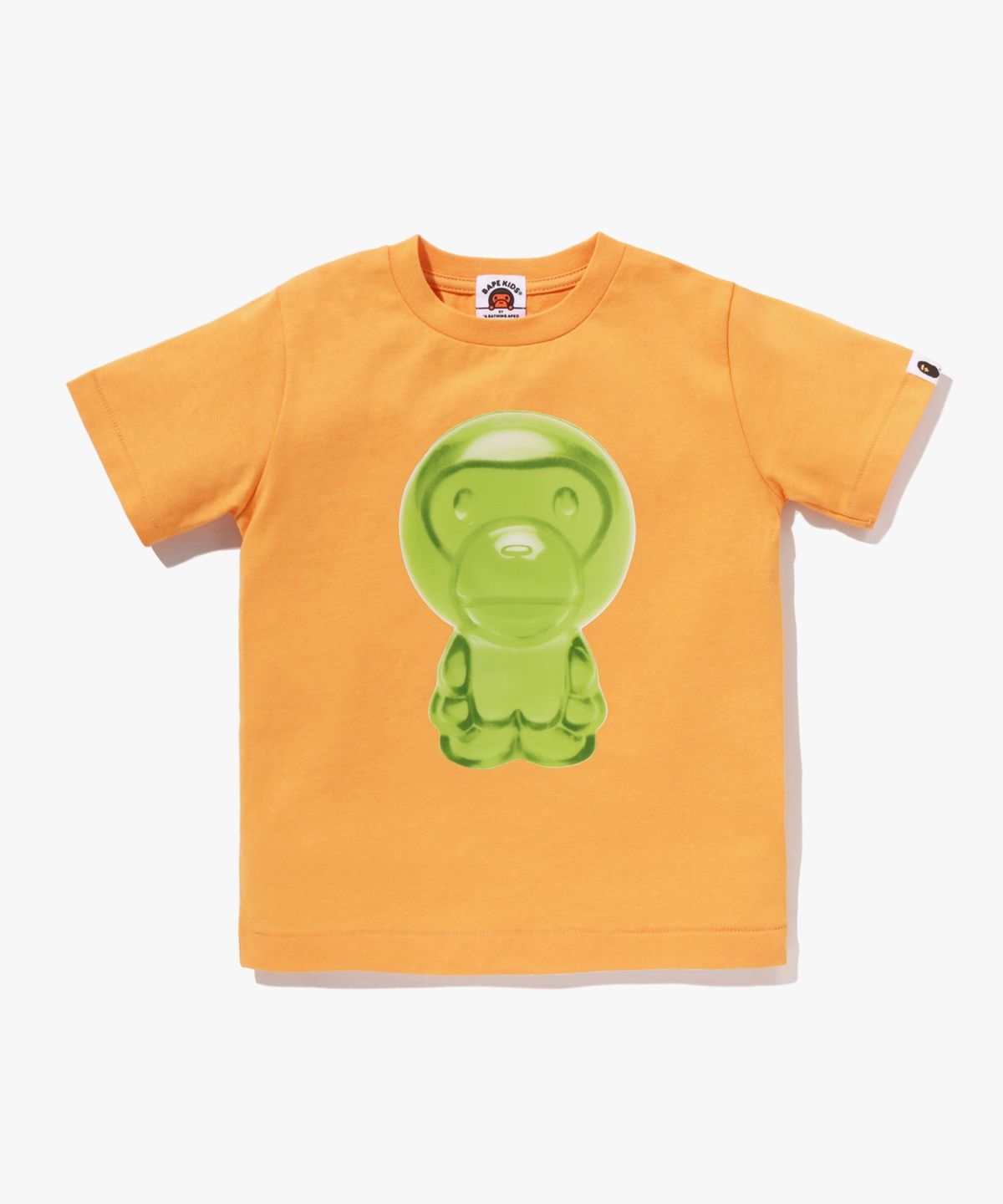 베이프 키즈(BAPE KIDS) 마일로 구미 캔디 티셔츠(Kids) ORANGE