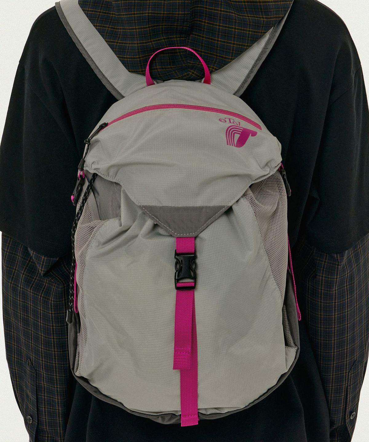 테켓(TEKET) Incur Flap Backpack Gray