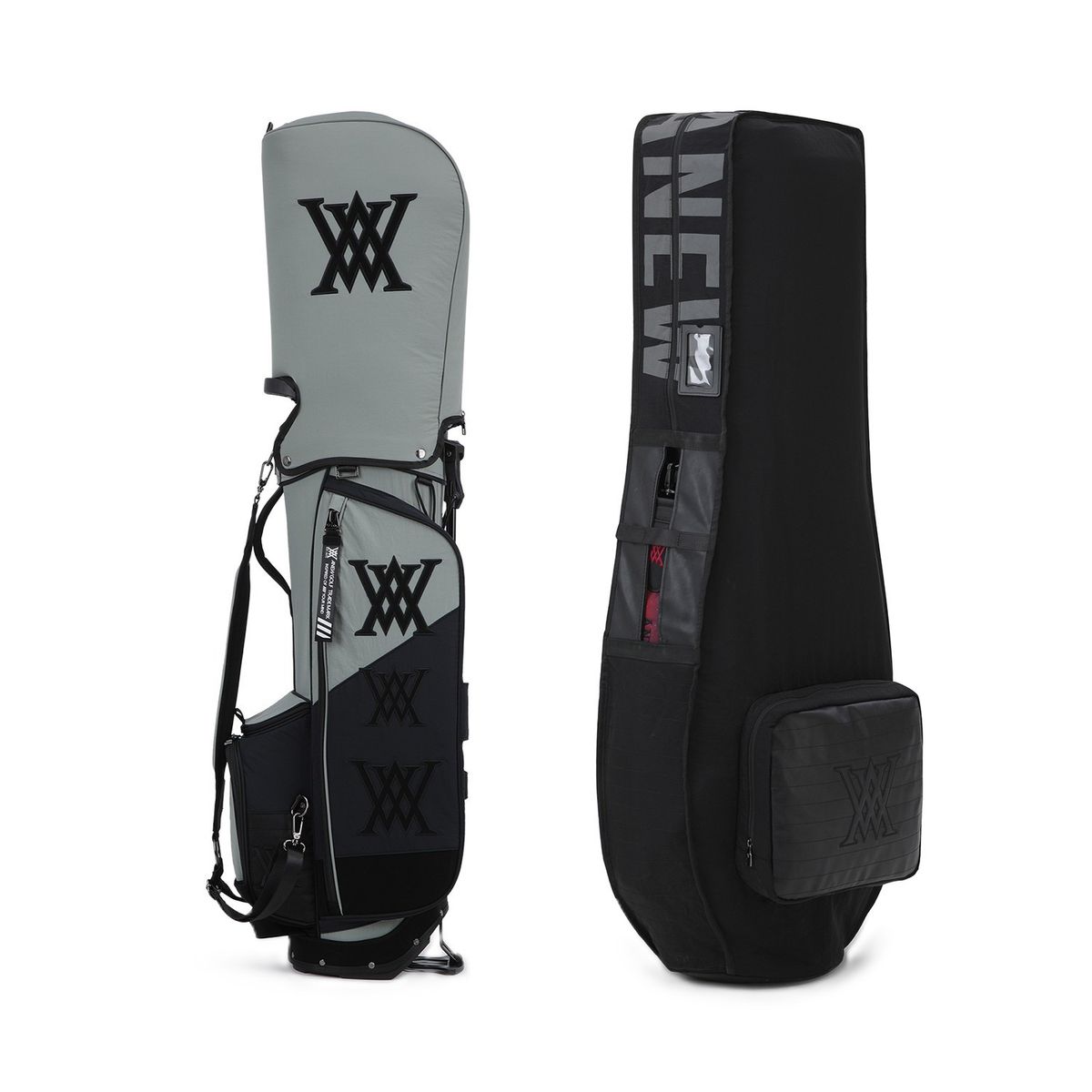 어뉴골프(ANEW GOLF) (ONLINE) NEW OG2 STAND BAG+TRAVEL COVER_LK