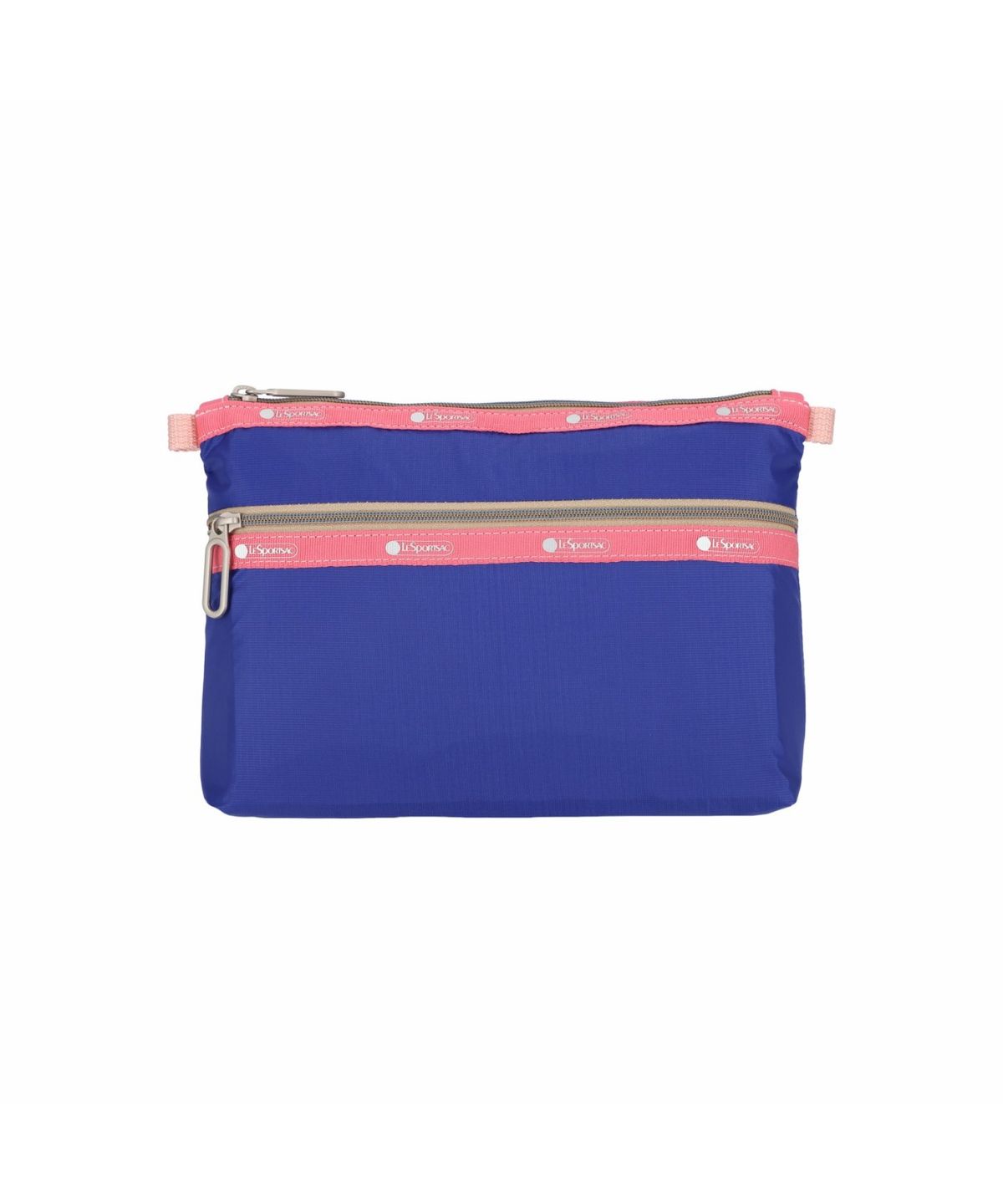 레스포색(LESPORTSAC) 패치워크 다즐링 블루 클래식 투집 파우치 [2261.LC75]