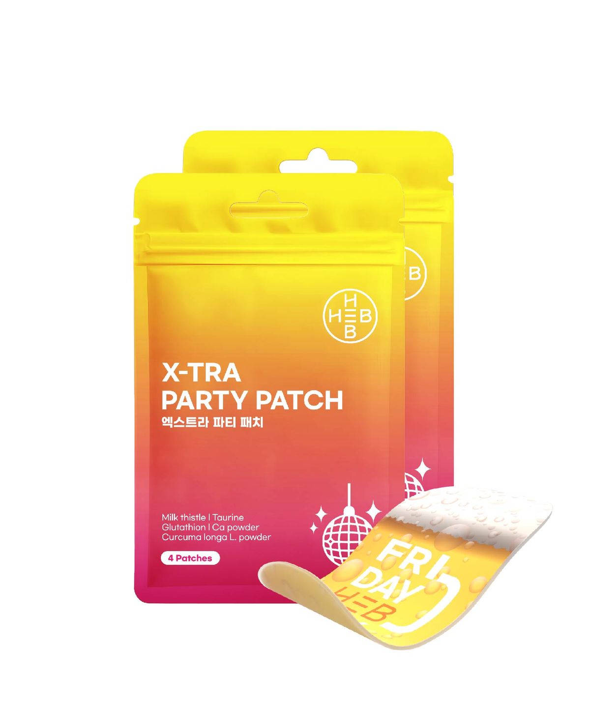 햅(HEB) [2Pack] 엑스트라 파티패치 (4매입) x 2개